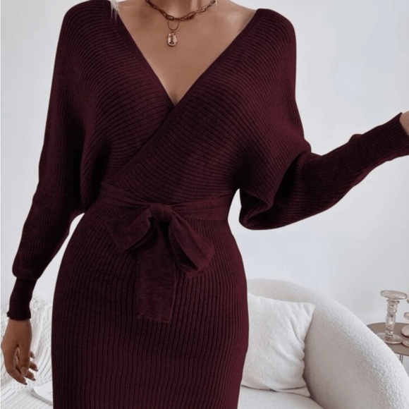 sweater dress, NWOT - Picture 3 of 5